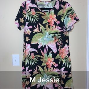 LuLaRoe Jessie Dress M